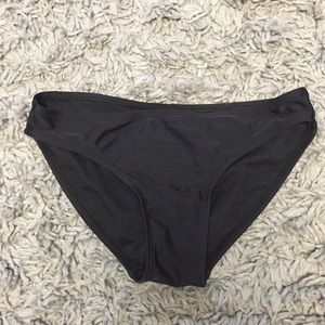 black bikini bottoms